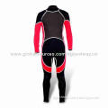 Surfing Suit with Anti-friction Knee Pads and Zipper Back